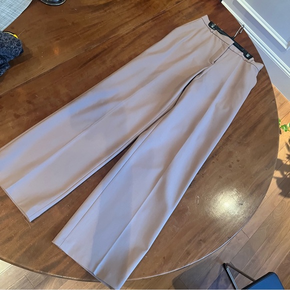 Aritzia Babaton Agency Wool Blend Tall Camel Pants - Picture 6 of 9